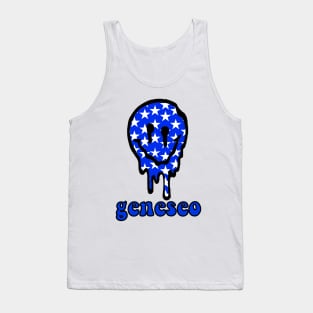 geneseo drippy smiley Tank Top